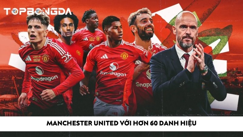 Danh sách top 10 CLB nhiều danh hiệu nhất thế giới 3 Manchester United với hơn 60 danh hiệu